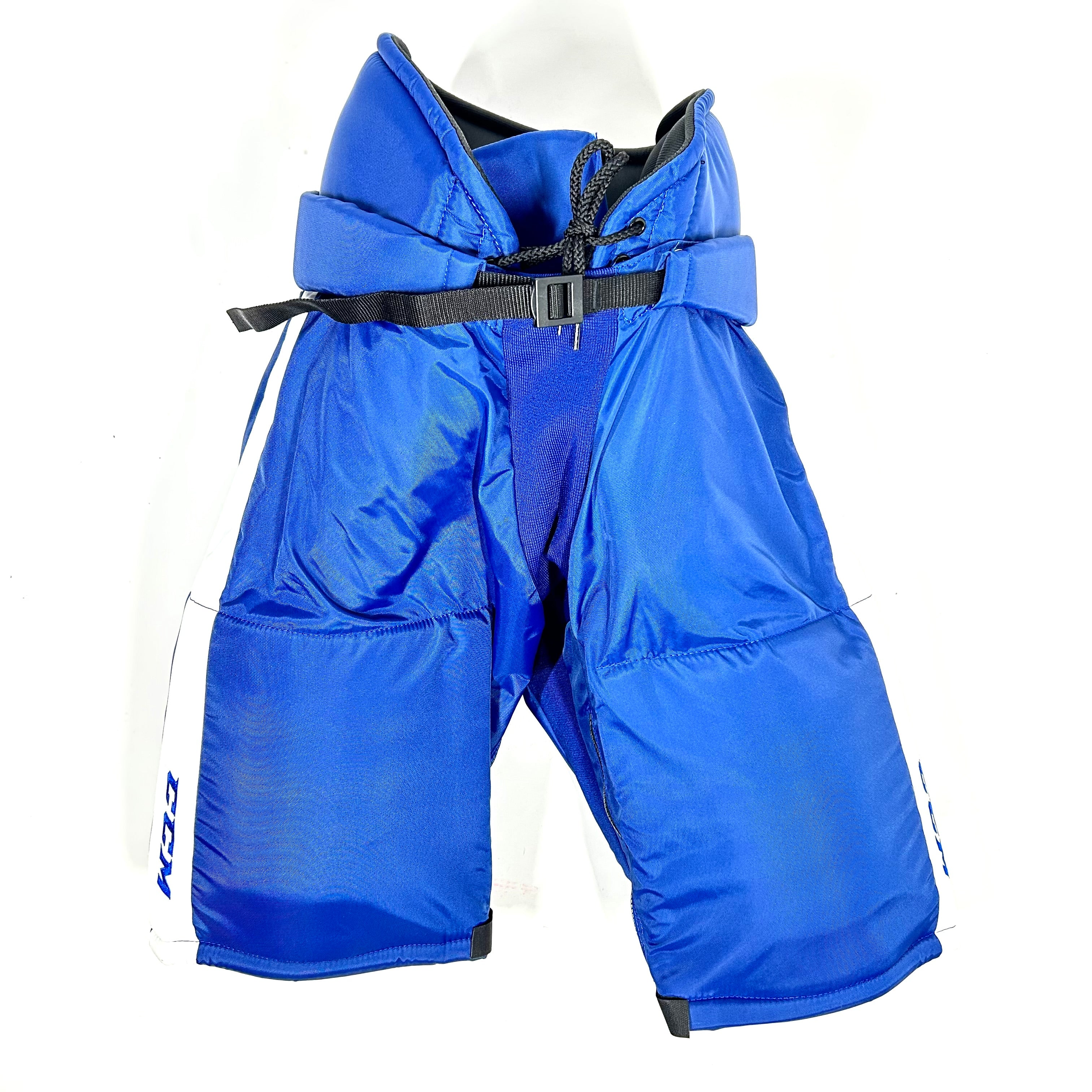 CCM HP70 - Pantalon de hockey professionnel NHL - Maple Leafs de Toronto (bleu/blanc)
